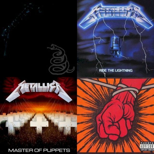 metallica ranked, a list by swiftiemeatrider dih-rider69. – Record Club