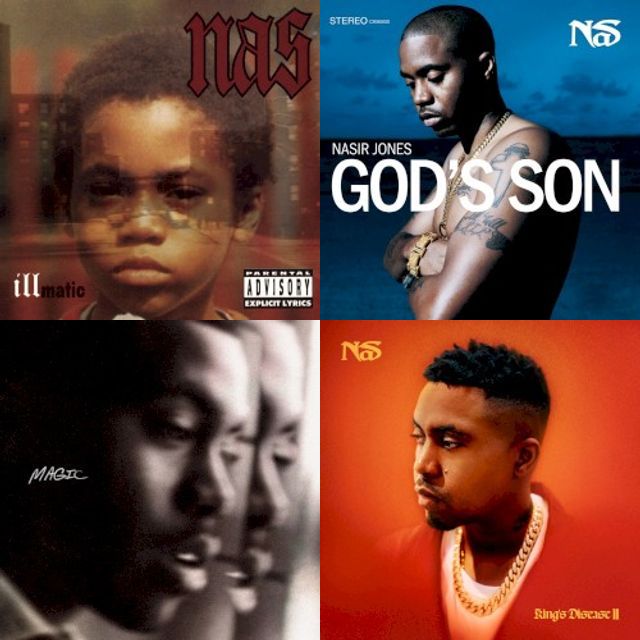 Nas Albums Ranked, a list by JD – Record Club
