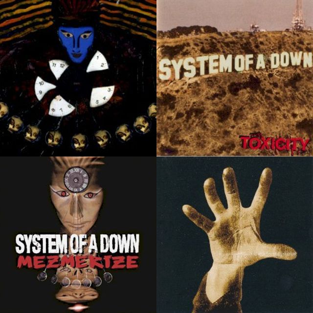 SOAD discography ranked, a list by eliska – Record Club